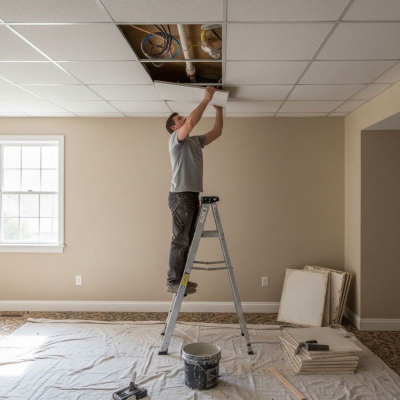 Ceiling Tile Replacement