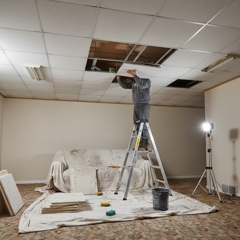 Ceiling Tile Replacement Service
